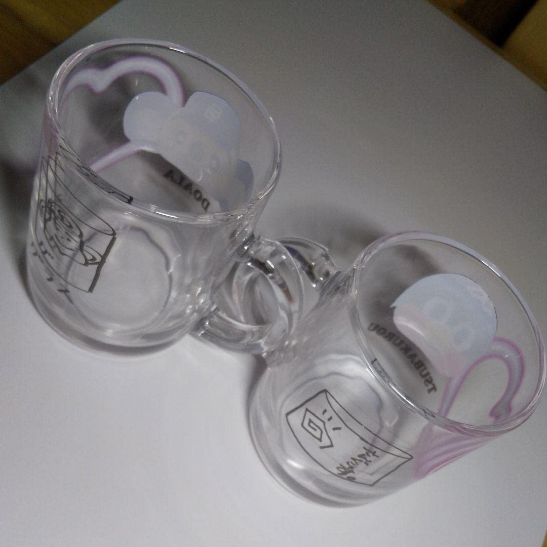 Amazon.co.jp: ドアラ つば九郎 グラスセット サイン色紙付 : ホーム